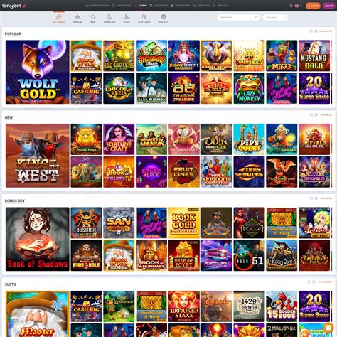 tonybet free spins